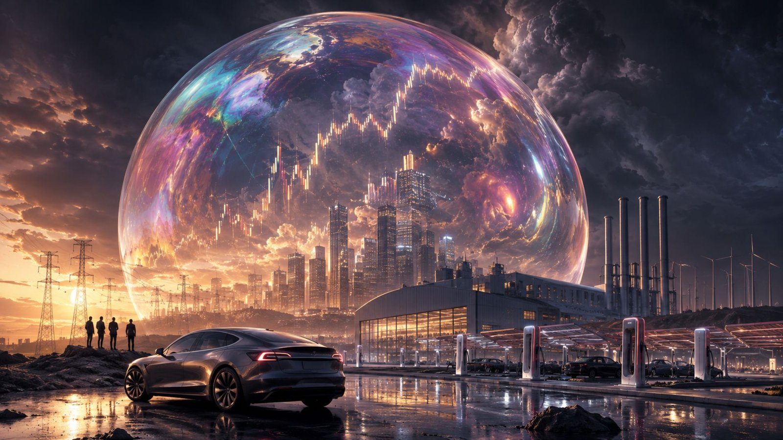 Tesla como una gran burbuja: cómo el marketing de Musk elevó el valor de las acciones y quién pagará por la caída